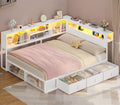 RGB Full Storage Corner Daybed Frame