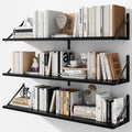 Wood Floating Wall Mount Decor Shelves